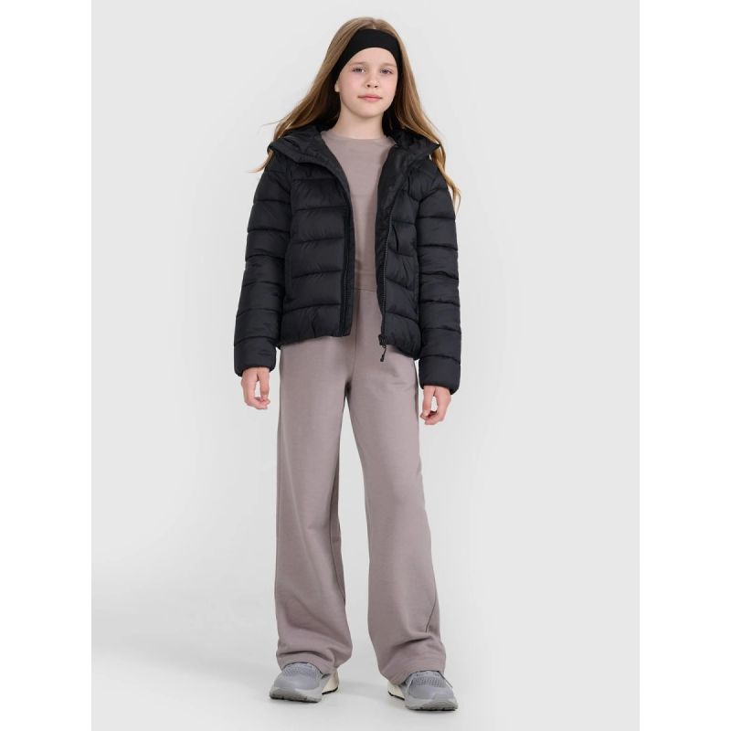 Children's down jacket with synthetic filling, unisex, 4F 4FJRAW25TDJAU0804-20S Clothing Your Sports Performance