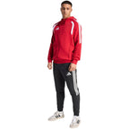 Men's adidas Tiro 26 League Sweat Full Zip Hoodie red KF9106