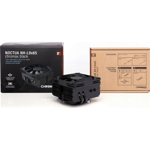 NOCTUA NH-L9x65 chromax.black Low Profile CPU Cooler Chłodzenie/Chłodzenie CPU Your Sports Performance
