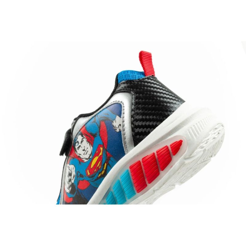 Leomil children's sports shoes sneakers for boys Superman LED In preparation Your Sports Performance