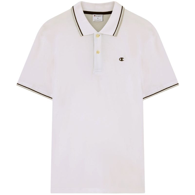 Champion men's polo shirt white 220897 WW006