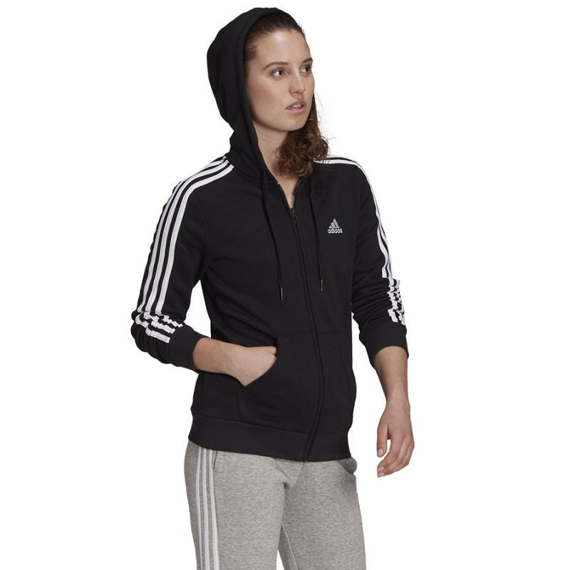 Adidas 3 Stripes FL Full-Zip Hoodie W GM5567 Clothing/Training Adidas