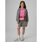 Girls' sleeveless T-shirt with print 4F 4FJRSS26TSLEF328-54S 4f