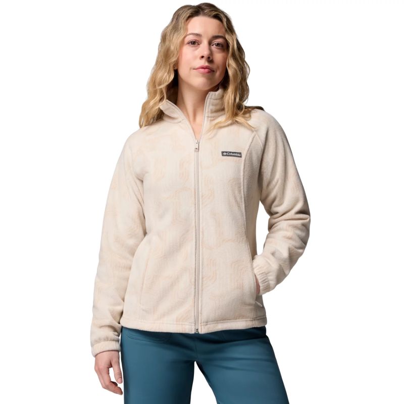 Columbia Benton Springs Printed Full Zip 2021771276 Beige L In preparation Your Sports Performance