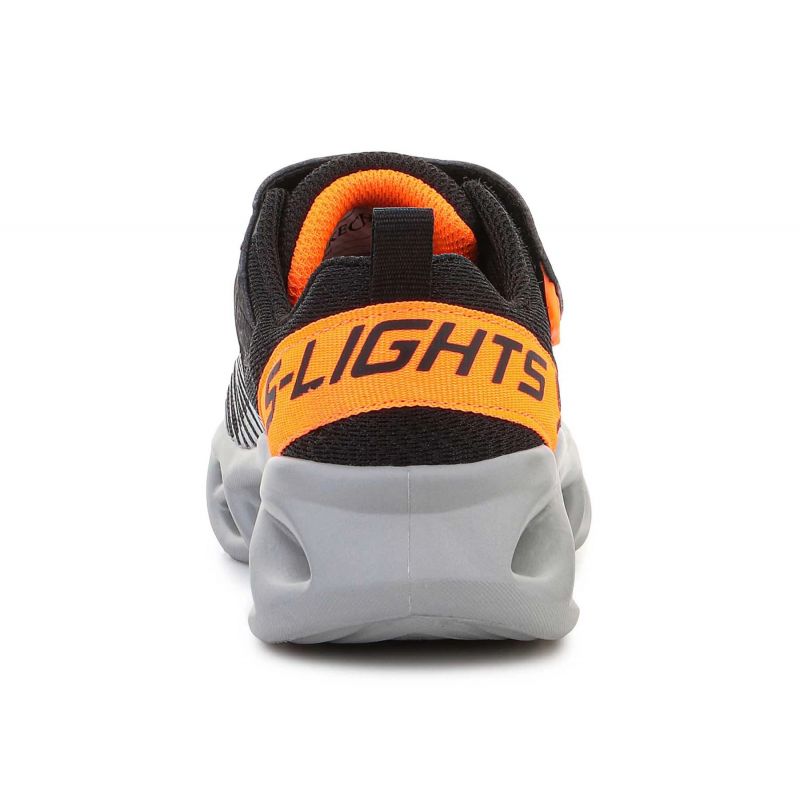 Skechers S Lights Jr 401650L-BKOR Footwear/Lifestyle/Skechers Skechers