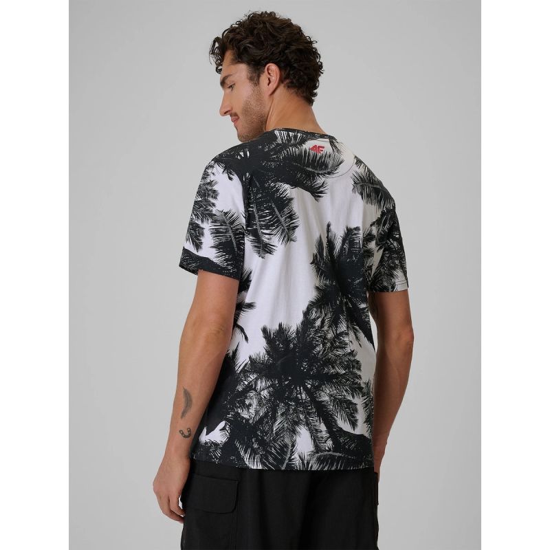 Men's regular printed T-shirt 4F 4FRSS26TTSHM4302-20A