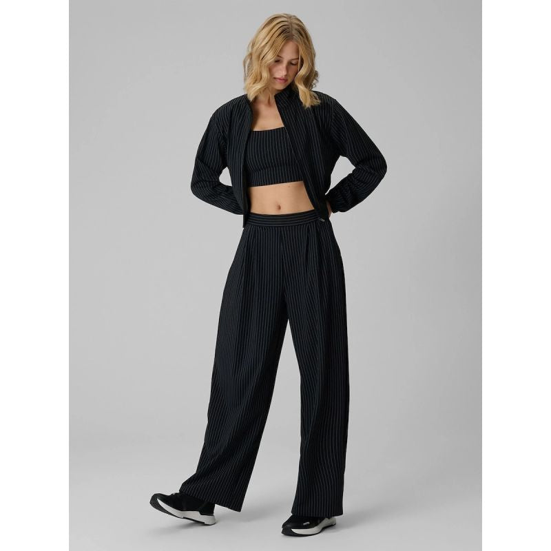 Women's wide-leg sweatpants 4F 4FRAW26TTROF2308-20S