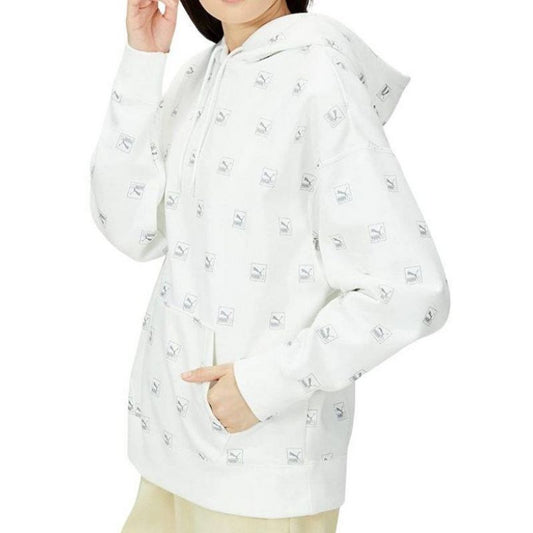 Sweatshirt Puma Brand Love AOP Hoodie FL W 535706 02 Clothing/Training Puma