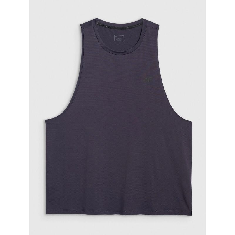 Men's quick-drying training tank top 4F 4FWAW25TFSLM554-30S