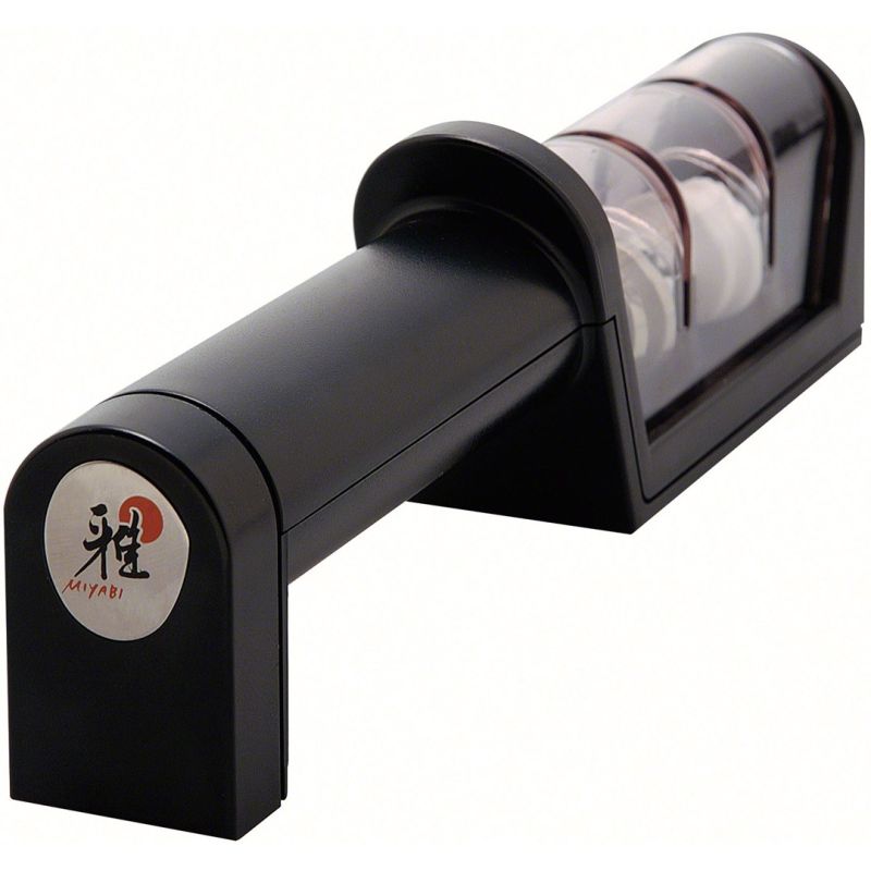 ZWILLING Miyabi Pull-Through Knife Sharpener Black AGD - Produkty/Ostrzałki Your Sports Performance