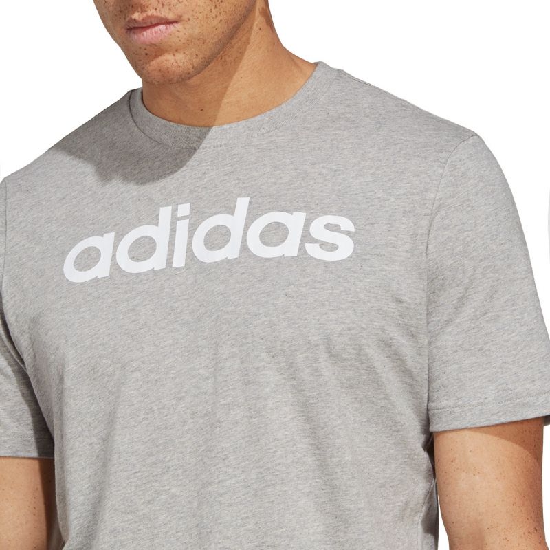 adidas Essentials Single Jersey Linear Embroidered Logo Tee M IC9277 Clothing/Lifestyle/T-shirts Adidas