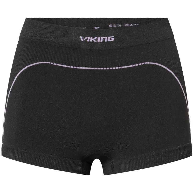 VIKING Etna 2.0 Lady Boxers Bamboo women’s underwear, black-violet