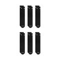 Nike Everyday Plus Cush Socks 6 Pairs Black SX6897 010 In preparation Nike