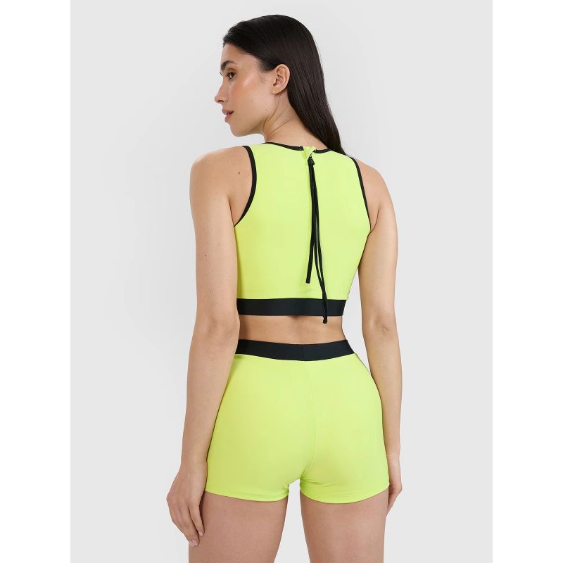Women's sports bikini top 4F 4FWSS25UBKTF073-45S