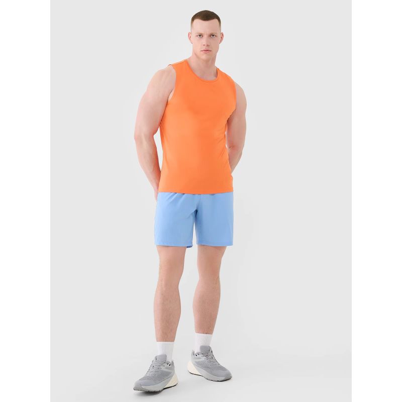 Men's quick-drying training tank top 4F 4FWSS25TFSLM460-70S *Kategoria tymczasowa Your Sports Performance