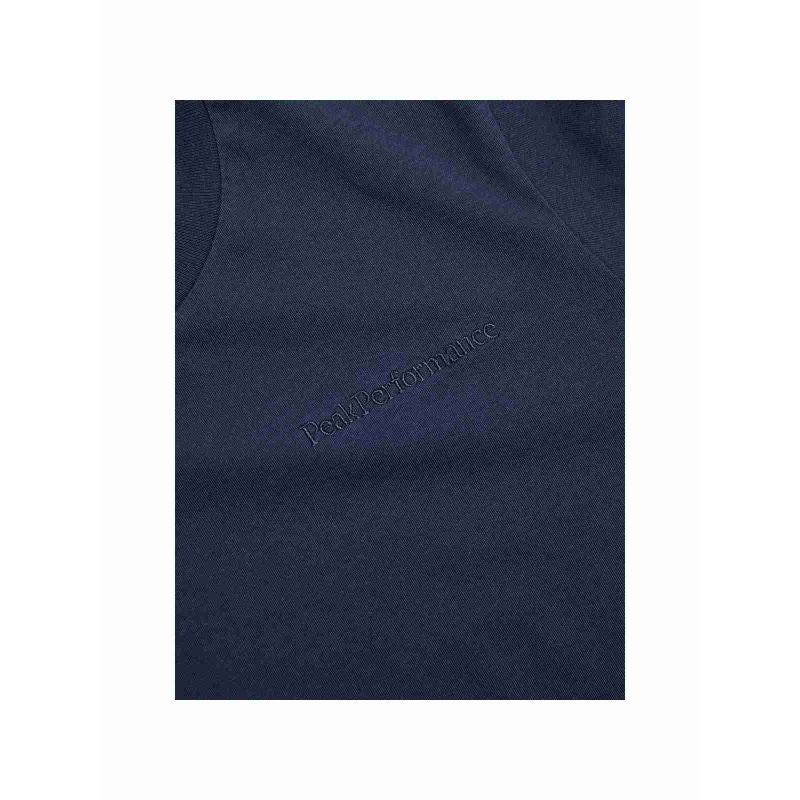 Peak Performance W Original Small Logo Tee Blue