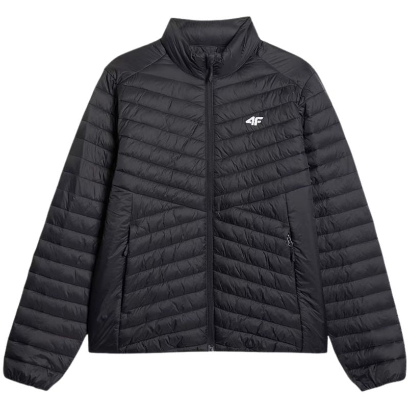 Men's jacket 4F M0853 deep black 4FWSS26TDJAM0853 20S