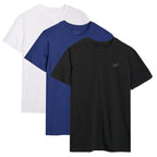 Men's T-shirt (3-Piece Set) 4F 3P-SS-4FWMM00TTSHM2256-92S 3PACK Clothing Your Sports Performance