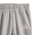 Adidas Essentials Pink and Gray Kids Tracksuit JY0303 Clothing Your Sports Performance