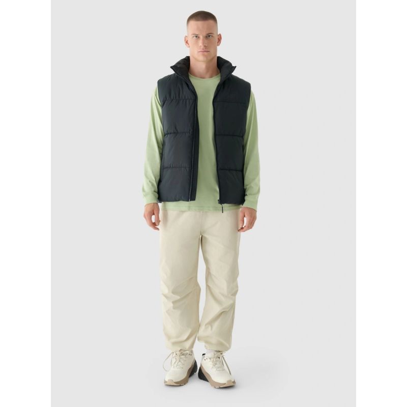 Men's oversize longsleeve with print 4F 4FRAW24TLONM502-44S *Kategoria tymczasowa Your Sports Performance
