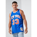 Mitchell &amp; Ness NBA Swingman New York Knicks Patric Ewing T-Shirt SMJYGS18186-NYKROYA91PEW Clothing/Lifestyle/T-shirts/Mitchell & Ness Your Sports Performance