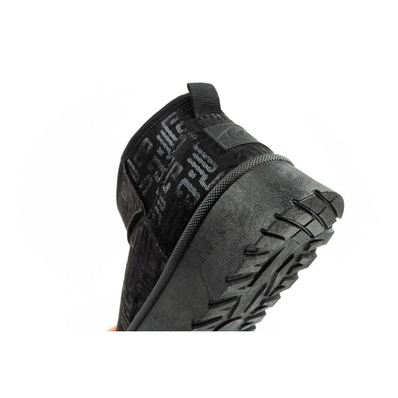 Lee Cooper women's winter snow boots, fashionable fur lined ankle boots, black Lee Cooper