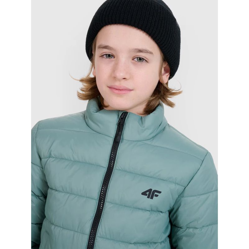 Boy's down jacket with synthetic filling 4F 4FJWSS25TDJAM520-41S *Kategoria tymczasowa Your Sports Performance