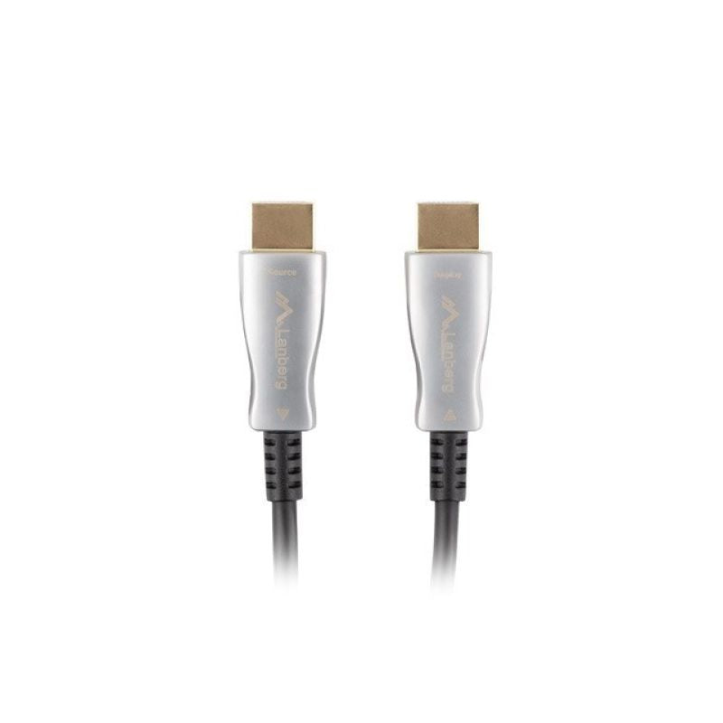 LANBERG HDMI CABLE M/M V2.0 100M OPTICAL AOC CA-HDMI-20FB-1000-BK Kable i adaptery/Kable HDMI Your Sports Performance