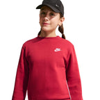 Nike Sportswear Club Fleece Kids' Sweatshirt Red FD3006 608