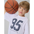 Boy's loose T-shirt with print 4F 4FJRSS26TTSHM3786-10S 4f