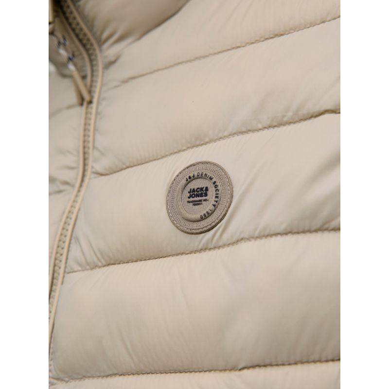 Jack&Jones men's vest JJEBRADLEY LIGHT BODYWARMER COLLAR NOO 12280973 CROCKERY In preparation Your Sports Performance