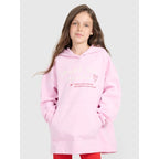Oversized sweatshirt with hood, unzipped, for girls, 4F 4FJRAW25TSWSF2429-56S 4f