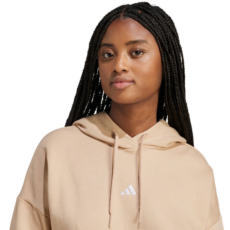 adidas Essentials Small Logo Feel Cozy Hoodie W JV7310 Clothing/Lifestyle/adidas Adidas