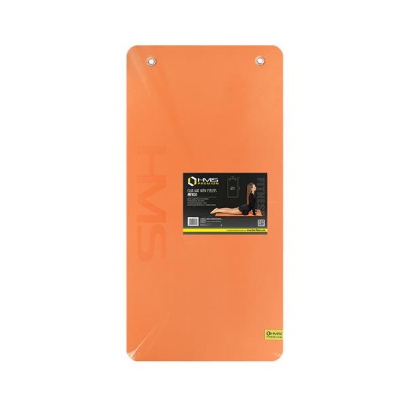 Club fitness mat with holes HMS Premium MFK01 Orange-Black Accessories/Training equipment Your Sports Performance