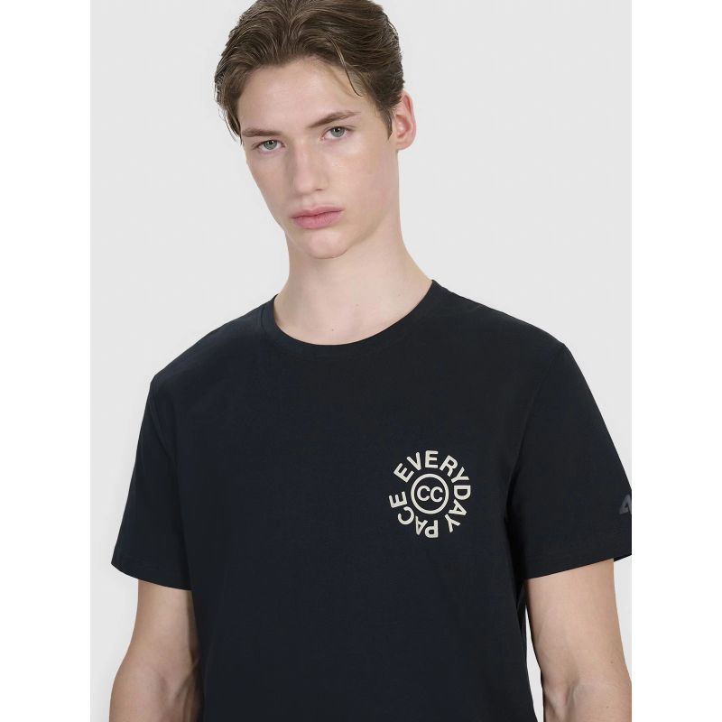 Men's regular printed T-shirt 4F 4FWSS25TTSHM1980-20S *Kategoria tymczasowa Your Sports Performance