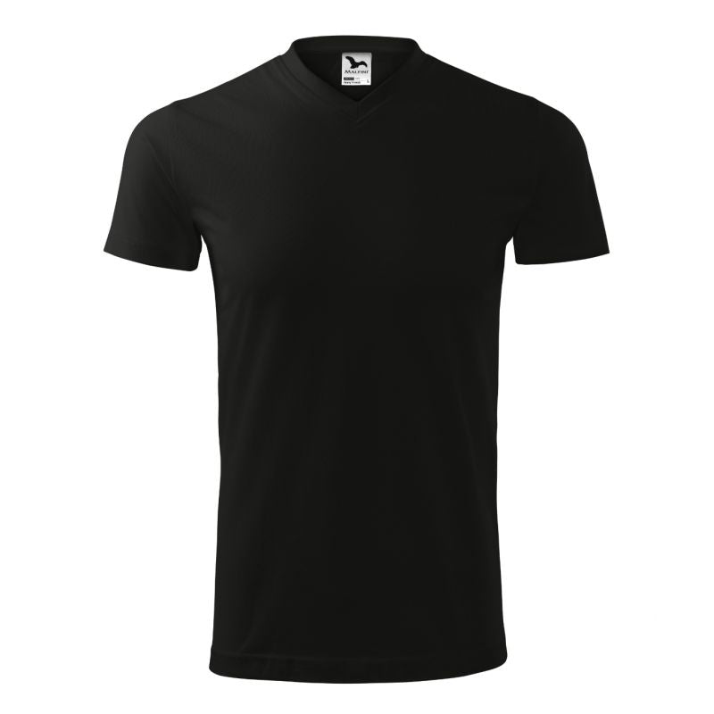 Mafini Heavy V-neck T-shirt MLI-11101 black Clothing/Lifestyle/T-shirts/Malfini Your Sports Performance