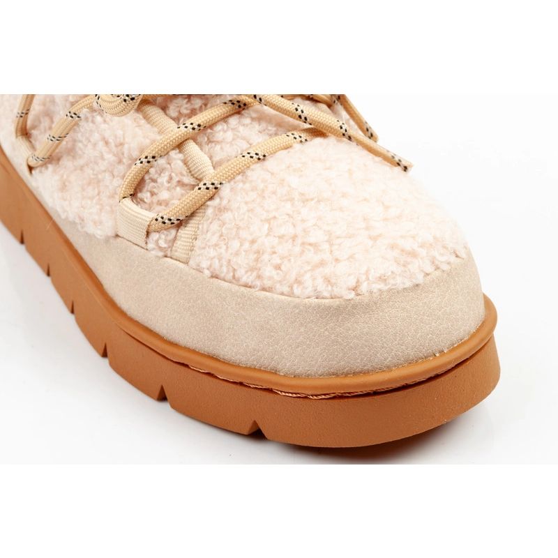 GAP women's shoes Richmond winter ankle boots beige insulated