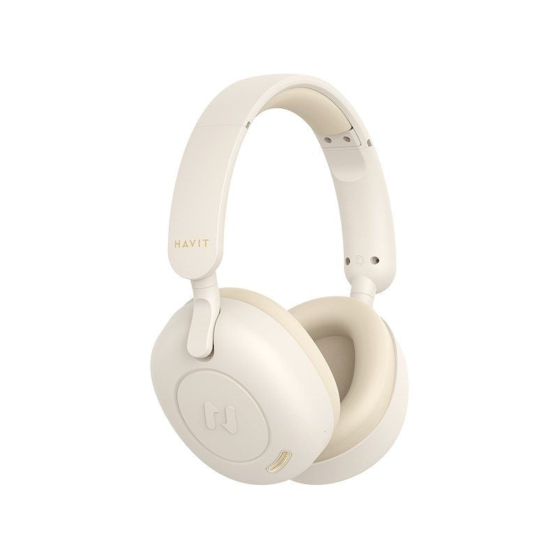 Havit H655BT wireless bluetooth headphones beige In preparation Your Sports Performance