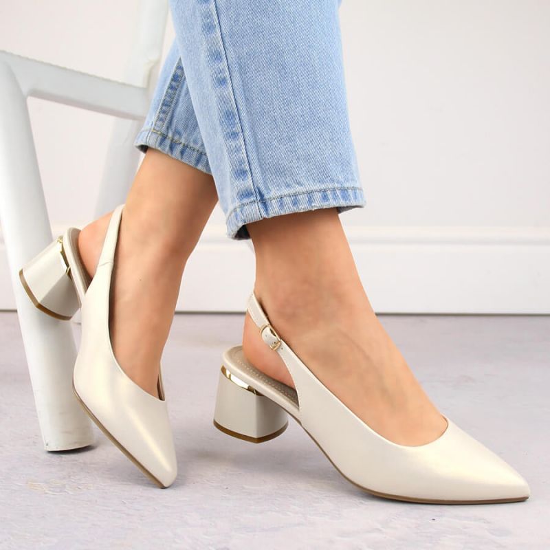 Elegant full sandals Sergio Leone W SK439B pearl Footwear/Lifestyle/Sergio Leone Your Sports Performance