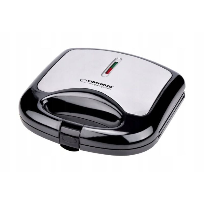 Esperanza ASIAGO EKT011 sandwich maker (1000W; black and silver) AGD - Produkty/Opiekacze Your Sports Performance