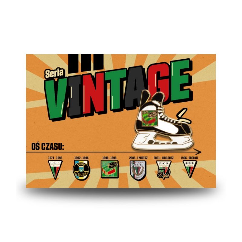 TTS Tychy Vintage Ice Skate Pin In preparation Your Sports Performance