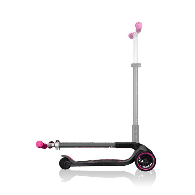 Globber Master Prime 3-Wheel Scooter / Black - Neon Pink 664-110