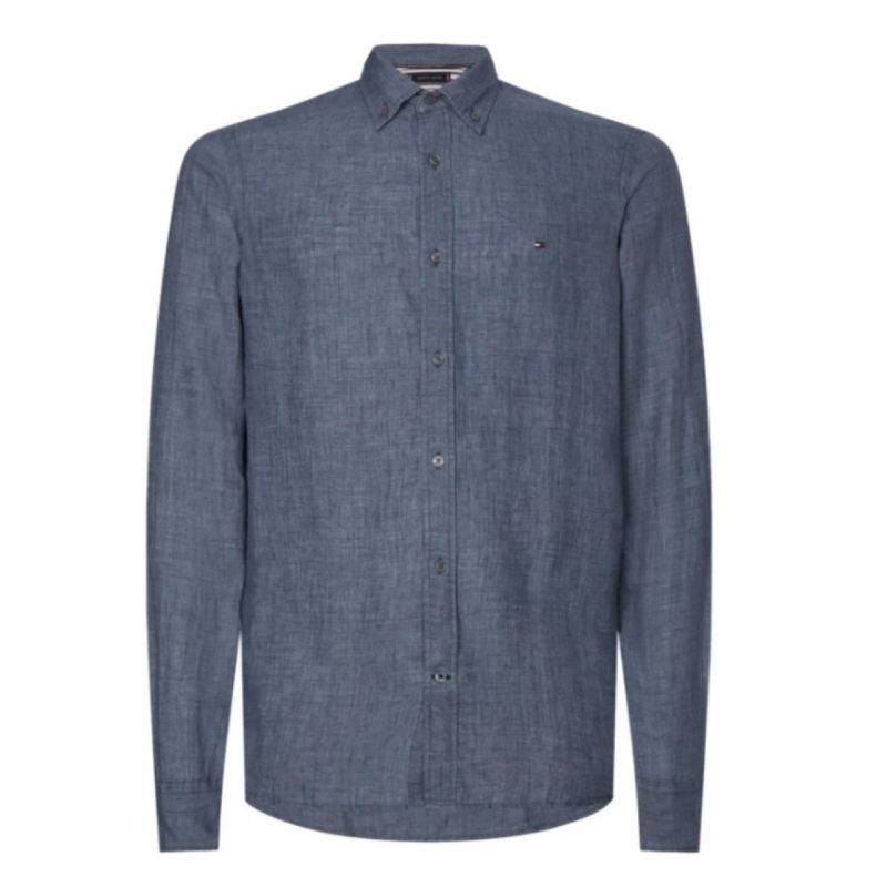 Tommy Hilfiger Pigment Dyed Linen shirt M MW0MW23147 Clothing/Lifestyle/T-shirts/Tommy Hilfiger Tommy Hilfiger