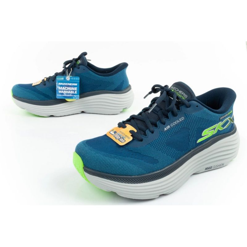 Skechers Max Cushioning Slip-INS M 220611/NVY Running Shoes Footwear/Running/Men/Skechers Skechers
