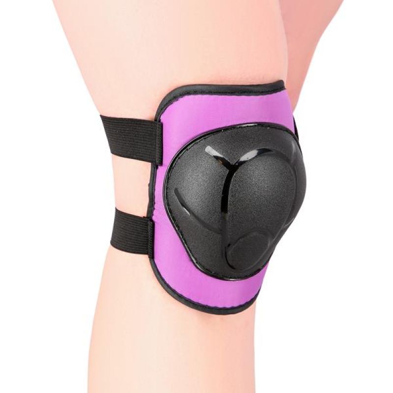 Protectors set Nils Extreme PURPLE size S H110 Accessories/Protectors and knee pads Your Sports Performance