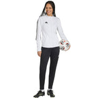 adidas Entrada 26 Track Women's Track Jacket, White, JZ6603