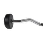 Rubber-coated fixed barbell/bar, curved, 35 kg HMS GSL35 In preparation Your Sports Performance