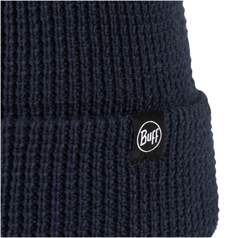 BUFF KNITTED BEANIE NARO NIGHT BLUE Hat