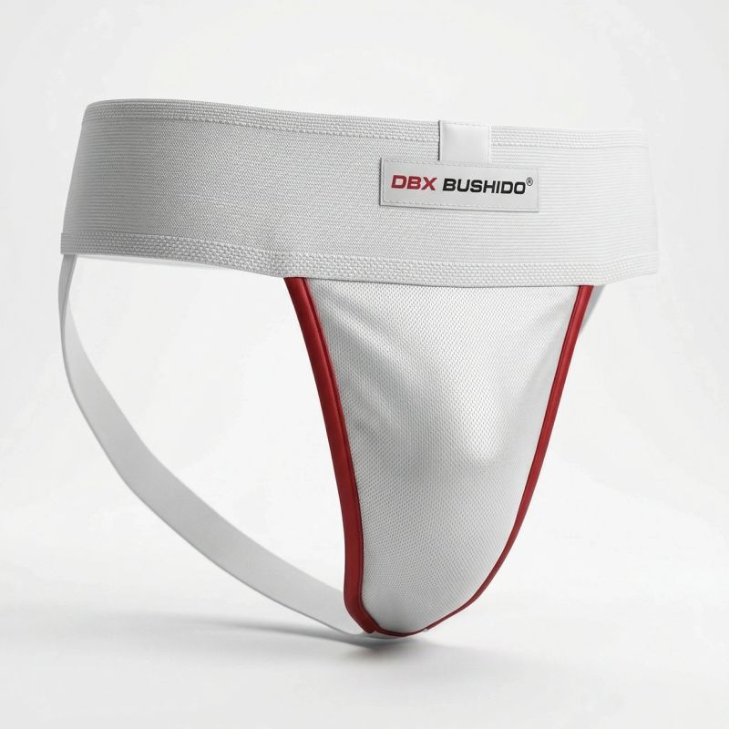 Men's Suspensor Crotch Protector - White -M DBX Bushido
