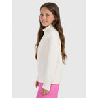 Girls' thermal fleece underwear (top) 4F 4FJRAW25UFLEF070-11S *Kategoria tymczasowa Your Sports Performance